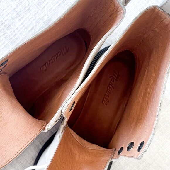 Madewell leather lace-up boots. - Picture 13 of 15